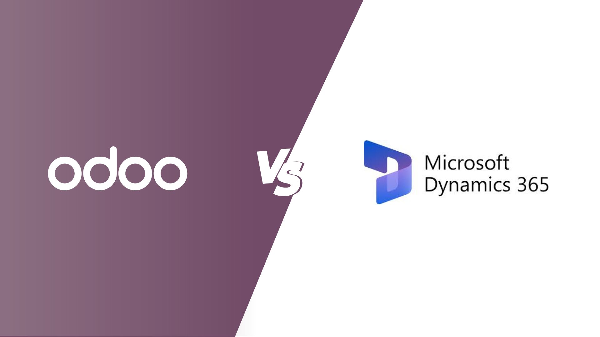 Odoo vs Microsoft Dynamics 365